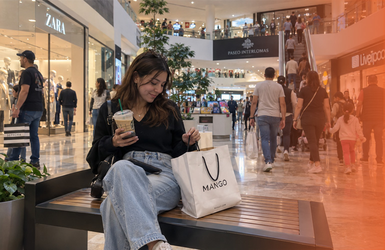 Persona reflexionando antes de realizar una compra por impulso o por emoción